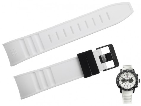 Pasek do zegarka Tommy Hilfiger TH 1790890 biały