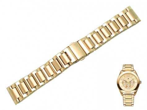 Bransoleta Tommy Hilfiger TH 1781214 złota 20 mm