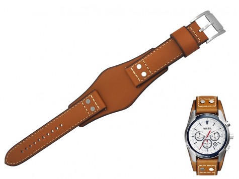 Pasek Fossil CH2986 CH2565 CH2564 CH2891 CH3051 brązowy