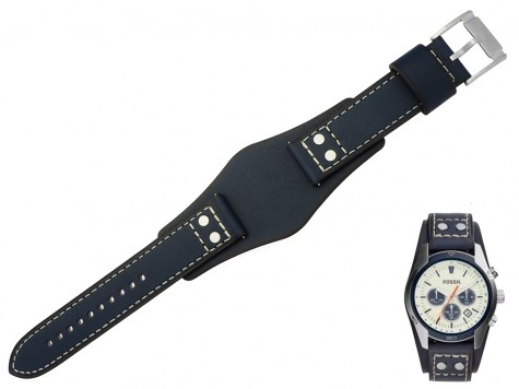 Pasek Fossil CH3051 CH2986 CH2564 CH2565 CH2891 granatowy