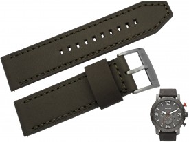 Pasek Fossil JR1419 ciemny zielony 24 mm oryginał