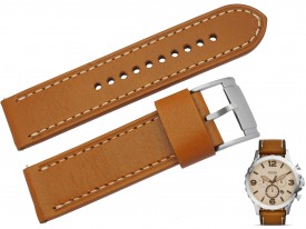 Pasek Fossil JR1503 brązowy 24 mm oryginał