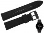 Pasek Fossil BQD1000 czarny gumowy 22 mm oryginał