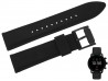 Pasek Fossil BQD1000 czarny gumowy 22 mm oryginał