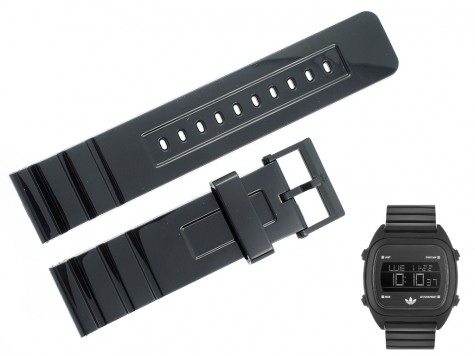 Pasek do zegarka Adidas ADH2726 czarny 20 mm