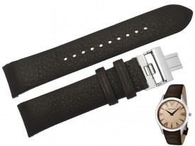 Pasek do zegarka E. Armani AR2041 brązowy oryginał