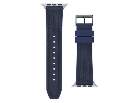 Pasek Guess do Apple Watch 42 mm, 44 mm, 45 mm granatowy