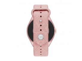 Pasek do zegarka Michael Kors MKT5116 różowy silikonowy 20 mm