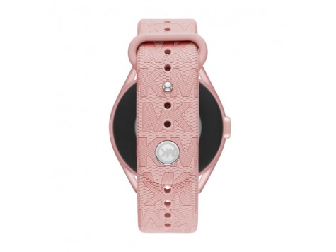 Pasek do zegarka Michael Kors MKT5116 różowy silikonowy 20 mm