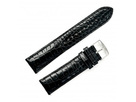 Pasek do zegarka Emporio Armani AR0643 22 mm czarny
