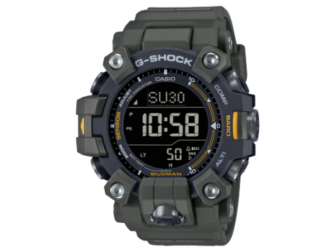 Casio G-Shock GW-9500 zielony kompas termometr barometr wysokościomierz