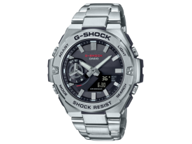 Casio zegarek męski Zegarek G-Shock G-Steel GST-B500D-1AER GST-B100 czarna tarcza o