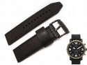 Pasek do Fossil JR1357, JR1354 czarny skórzany 24 mm
